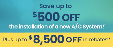 New AC Discount $500 plus $8,500 in rebates